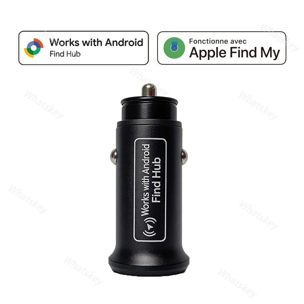 Car Charge GPS Locator Tracker 20W USB Phone Charger Fast Charging Type C QC3.0 With iPhone Find My Apple Official App