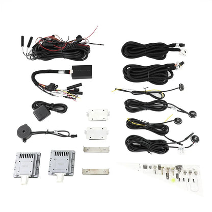 77GHz Millimeter Wave Radar Assist BSD Alarm System Car Blind Spot Lane Change Parallel Assist System Parking Sensor