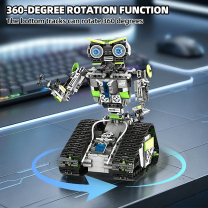 5in1 Technic Robot Building Blocks Set - DIY Programming Remote Control Educational Puzzle Toy for Assembly Gift
