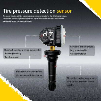 1/4PCS 433MHZ Tire Pressure Sensor TPMS Fit For BYD Han Qin Song Tang Yuan EV Pro Plus DM Replacement For SC3609200 SC-3609200
