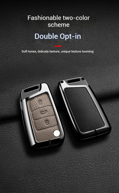 Zinc Alloy Car Key Case Car KeyChain Metal Key Shell For Volkswagen VW Polo Tiguan Golf 4 5 Jetta Beetle Scirocco Passat Shell