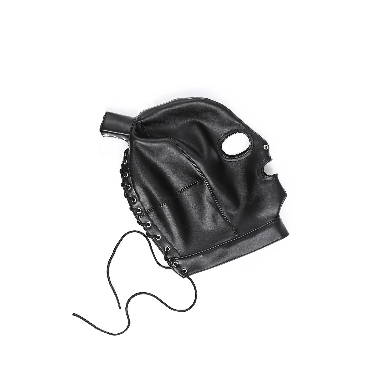 Professional Pony Play Mask with Hair Ponytail BDSM Bondage Hood Shoulder Harness Set Slave Role Play Fetish Gear Adult Toy