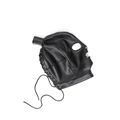 Professional Pony Play Mask with Hair Ponytail BDSM Bondage Hood Shoulder Harness Set Slave Role Play Fetish Gear Adult Toy