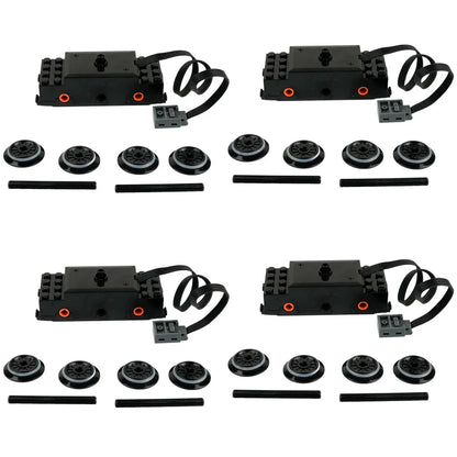 MOC Train Track Motor 88002 Technical Blocks Parts Power Functions Speed Motor Puzzle DIY Toys Modified Bricks Model Accessories