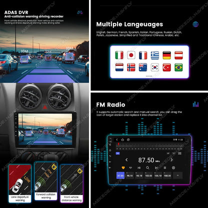 MEKEDE 9 10 inch Car Multimedia Android All In One Universal Stereo Head Unit For Volkswagen Nissan Hyundai Kia Toyota honda BMW