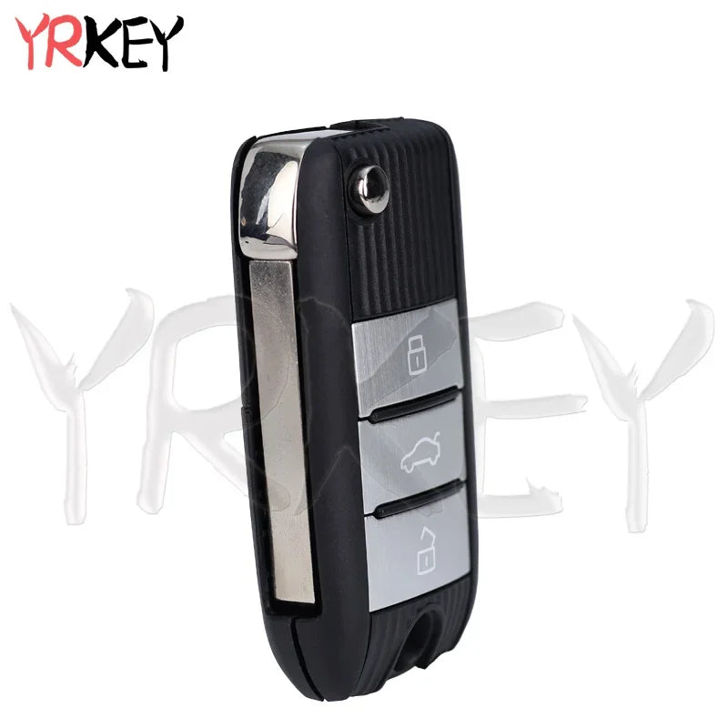 Smart Remote Key for MG HS ZTS ZS MG3 MG6 MG5 RX5 RX8 I5 I6 Flip Folding Key Case 433Mhz with ID47 Chip (7953) Car Key 3 Buttons