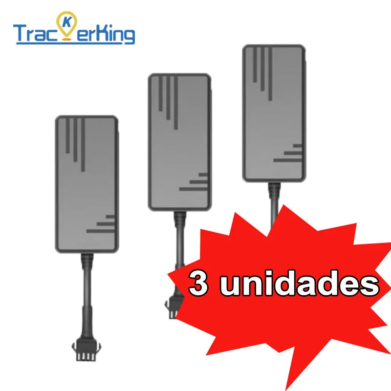 TrackerKing 3pieces J16 4G+2G Vehicle GPS Tracker  ACC Relay GSM Global Real Time Tracking GT06