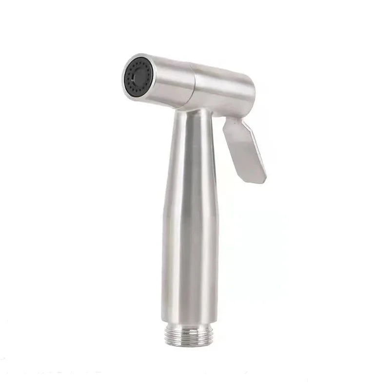 Bathroom Single Cold Water Toilet Bidet Sprayer Faucet Stainless Steel Shower Bidet Wall Mounted Woman Cleaner