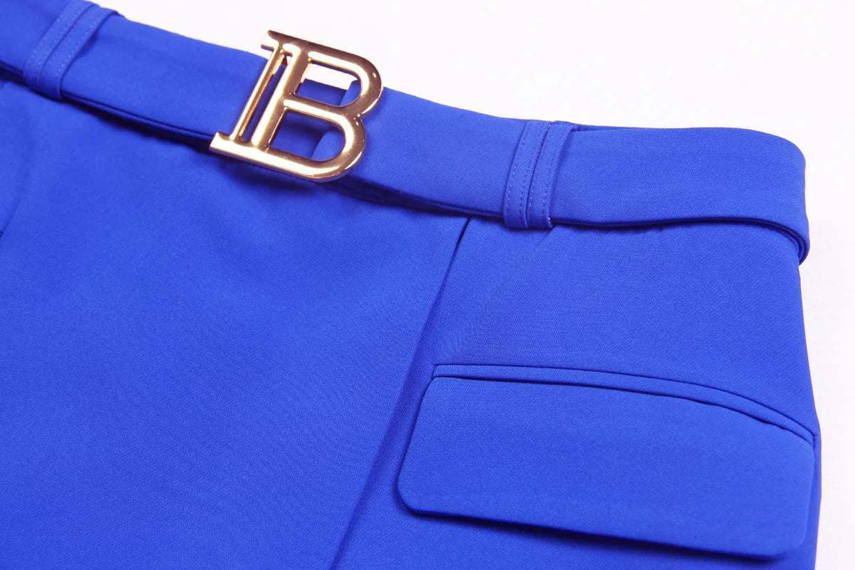 2025 Spring and Autumn New Fashion Professional OL Women's Suit Jacket Top A Line Short Skirt Set Temperament Two-piece Set