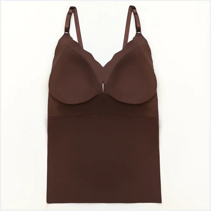 Women'S Minimalist Skin Friendly Breathable Comfortable Without Steel Rings Beautiful Back Vest And Straps
