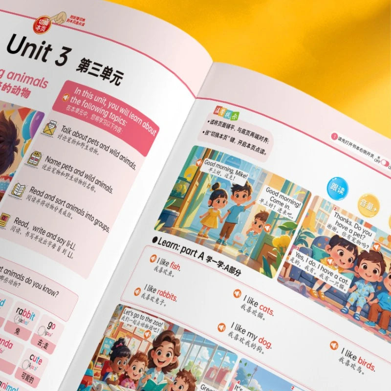 English Early Education Audiobook, Synchronous Classroom, Children Learning English, Parent-child Interaction