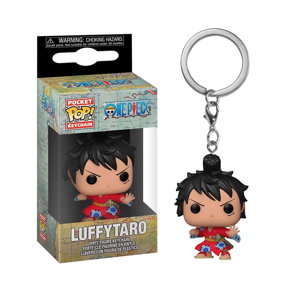 Anime One Piece New Keychain, Rhonoya Solon, Tony Joba Style, Cartoon Keychain, Fashion Bag or Car Pendant, Gift