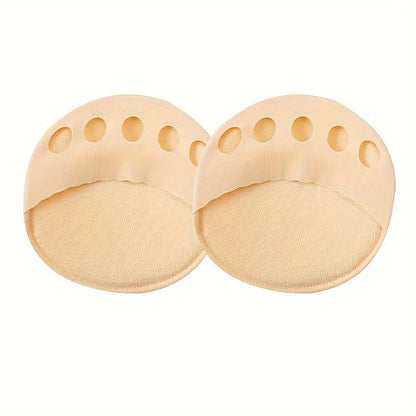 10PCS Foot Pad High Heel Forefoot Pad, Soft Invisible Metatarsal Support, Non-Slip and Anti-Foaming Insole Comfortable Care Tool