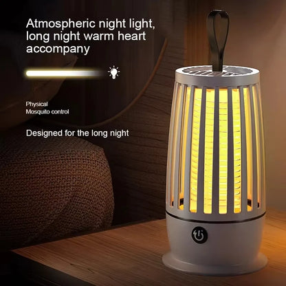 Mosquito Killer Lamp Insect Repellent USB Rechargeable Silent Radiation Less Electric Insect Trap Portable Fly Trap Mute Outdoor