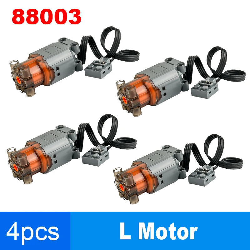 Building Blocks Servo 7.4V M/L/XL Motor Steering Power Remote Control Motor MOC Technology Machinery for DIY Car Truck Power Up