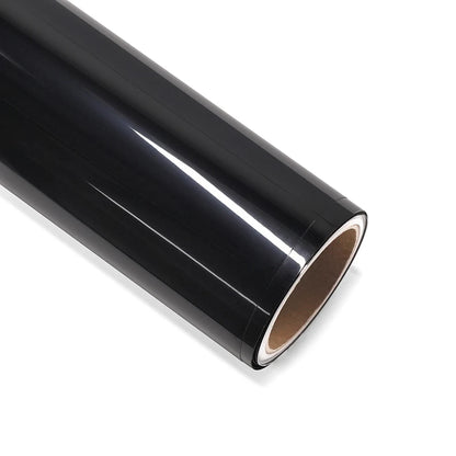 Glossy Black Car Vinyl Wrap Film Personalization Waterproof PVC Car Decoration PET Decal Motorcycle Auto Body Protective Film