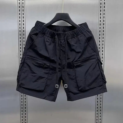 Summer Casual Shorts Men's Quick Drying Pocket Beach Pants Wear Resistant and Breathable Fashionable and Sporty Men's Clothing