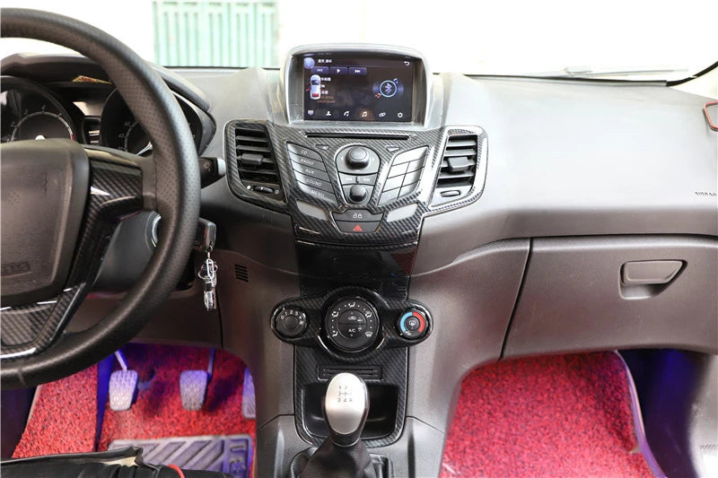 For Ford Fiesta 2009-2013 2012 2011 2010 Door Handle Decoration Protective Cover Trim Sticker