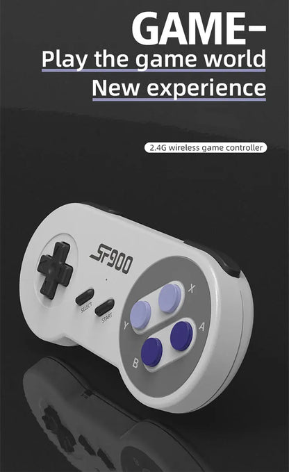 SF900 Retro Console With 5000 Built-In Games TV Game Controller Comes with Dual Wireless Gamepads Game Controller Classic Game