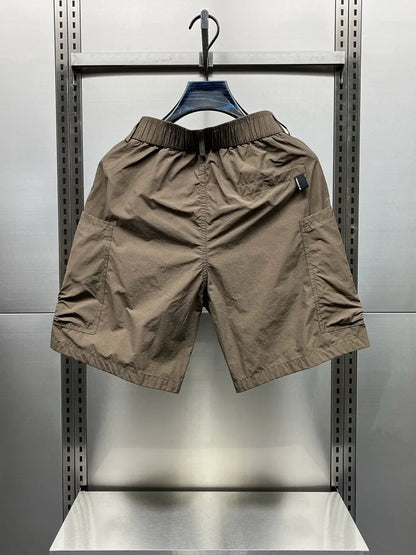 NY High-End Quick-Dry Workwear Shorts Men's Sporty Shorts 2026 New Summer Japanese Style Handsome Mid-Length Shorts