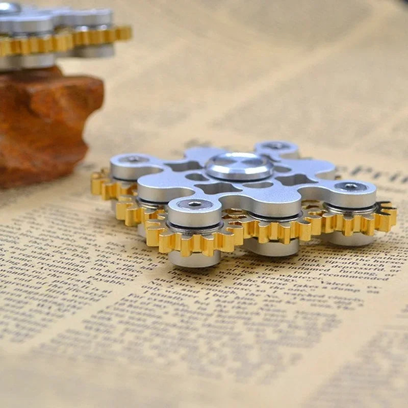 9 Gears Hand Spinner High Quality Metal Fidget Spinners R188 Smooth Bearing Adult Stress Relief Toy Anti Stress Fidget Toys