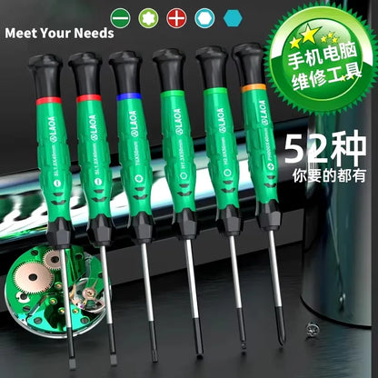 LAOA 1pcs precision screwdriver SL1.0-4.0 screwdriver phillips mini screwdriver phillips screwdriver plum blossom T5-T20