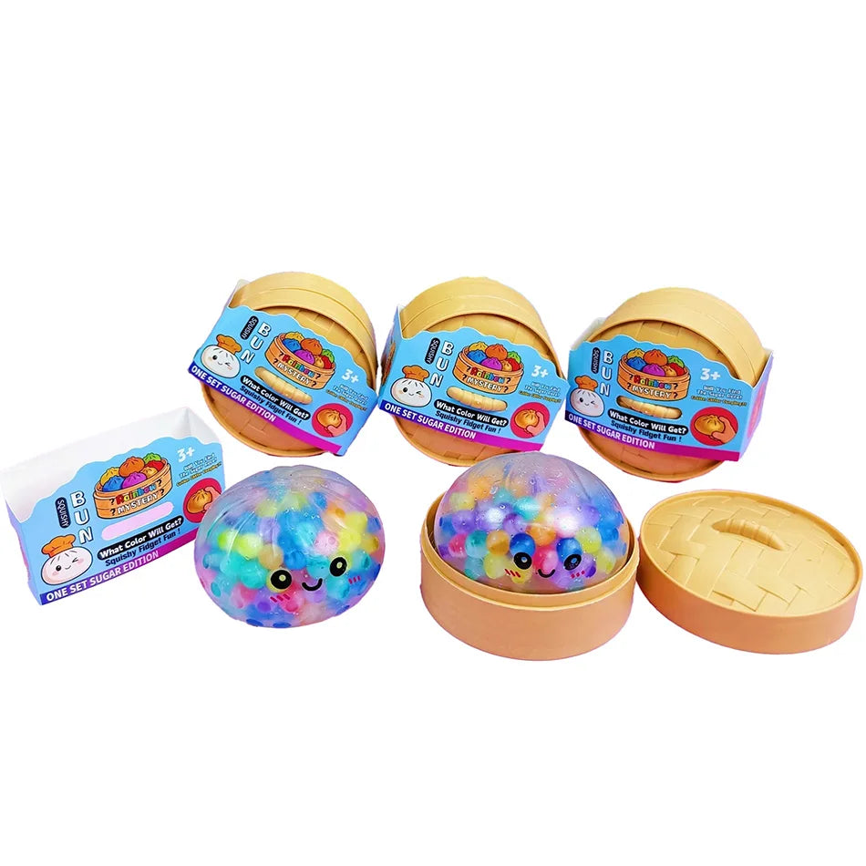 Dumpling Squishy Mysteries Dumplings Stress Relief Fidget Toys Home Office Desk Accessories Party Gift Mystery Dumpling Squishy