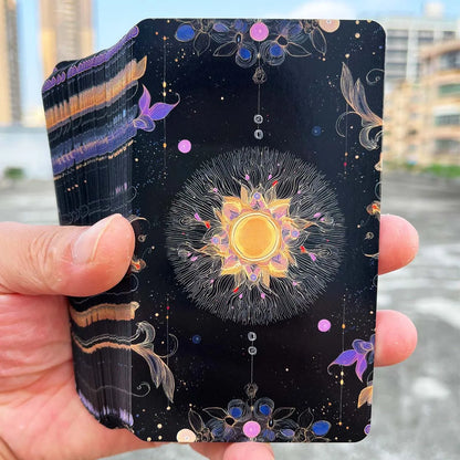 78-Card Tarot Deck, 13x8 Cm Bloom Veil, Intuitive & Dynamic Themes, Includes Instruction Manual