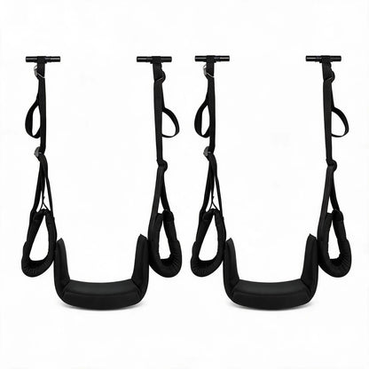 Extra Thick Padded Door Swing Ergonomic Leg Support Adjustable Over-The-Door Sling System Heavy-Duty Comfort Harness for Couple