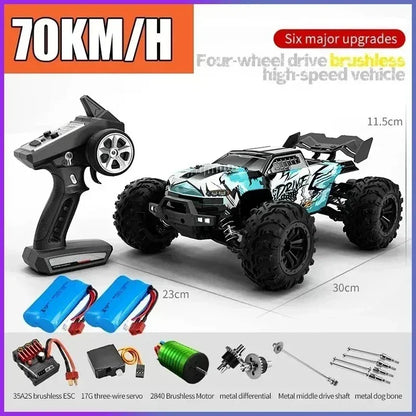 SCY 16101PRO, 16102PRO, 16103PRO 4WD 1:16RC Brushless High-speed Remote Control Car, 70 Kilometers Per Hour, Toy Racing Car Gift