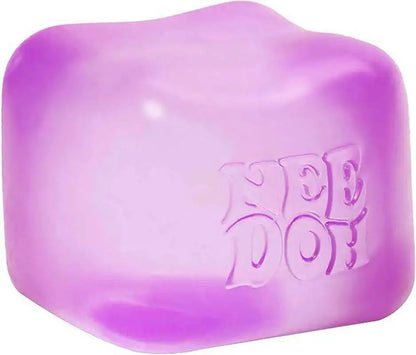 Schylling Needoh Nice Cube Sensory Fidget Toy Stress Relief Squish Teenie Size Super Solid Soft Slow Firm Fast Squeeze