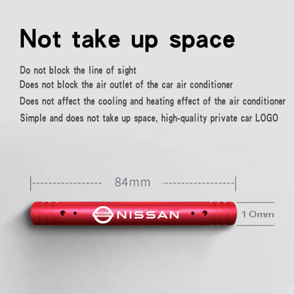 Car Aromatherapy Stick Metal Fragrance with Replacement Cores For Nissan J10 X-Trail Qashqai Juke Leaf Micra NOTE Patrol Pulsar