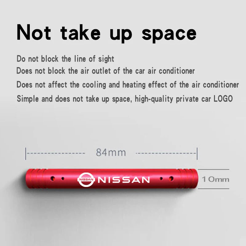 Car Perfum Fragrance Custom Aromatherapy Stick For Nissan Qashqai Sylphy Tiida Altima Teana X-Trail Leaf Juke Sentra Accessories