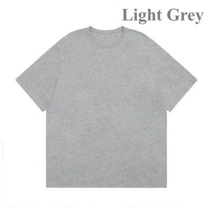 Polo women clothes for woman mens t shirt tops for woman Embroidered round neck T-shirt versatile casual couple style shirts