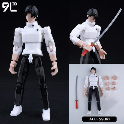 9L3D New 2025 Titan13 Fushiguro Desk Decoration LUCKY13 Mahoraga & Dogs T13 Multi-Jointed Dummy13 Stop Motion Animation For Fans