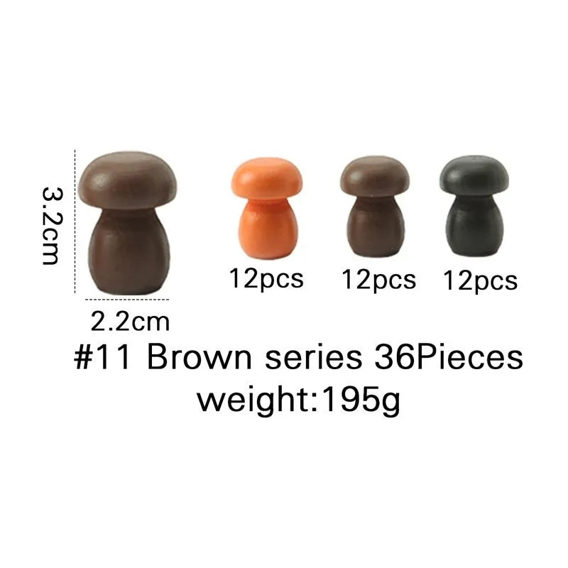 Wooden Baby Montessori Toys Creative Loose Parts Toys Rainbow Blocks Constructor Set Nordic Sensory Toy Waldorf For Toddler Gift