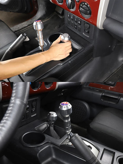 For Toyota FJ Cruiser 2007-2021 Car Gear Grip Head Shift Knob Modification Aluminum alloy interior Accessories