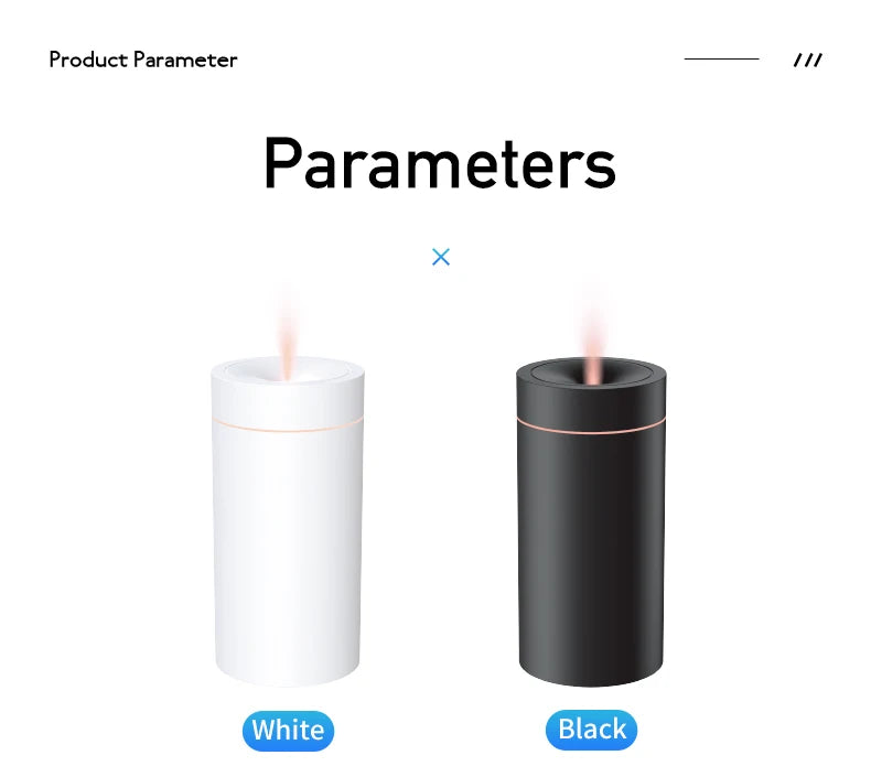 Colorful Car USB Mounted Diffuser Machine Mini Portable Automatic Spray Wireless Car Mounted Home Aromatherapy Humidifier
