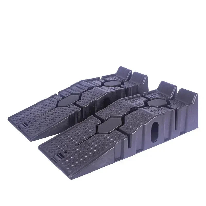 Reliable Black 2500KG Heavy Duty Car Ramps 900mm Long Antiskid Working Ramp Auto Oil Changing Repair Maintenance Jack Lift Tools