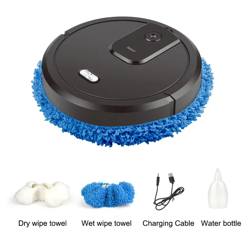 NEW Automatic Robot Vacuum Cleaner 3-in-1 Wireless Sweeping Wet And Dry Ultra-thin Cleaning Machine Mopping Smart Home