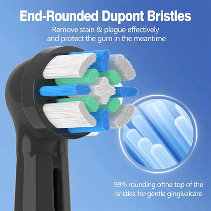 Replacement Toothbrush Heads Compatible with Oral B iO A-level Brush Heads for iO 2/3/4/5/6/7/8/9/10 Individually Packaged
