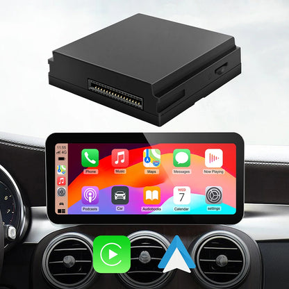 Wireless Carplay Decoder For Mercedes Benz A B C E CLA GLA GLK ML Sprinter NTG4.5 Becker Module Android Car Navigation