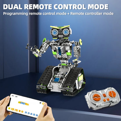 5in1 Technic Robot Building Blocks Set - DIY Programming Remote Control Educational Puzzle Toy for Assembly Gift