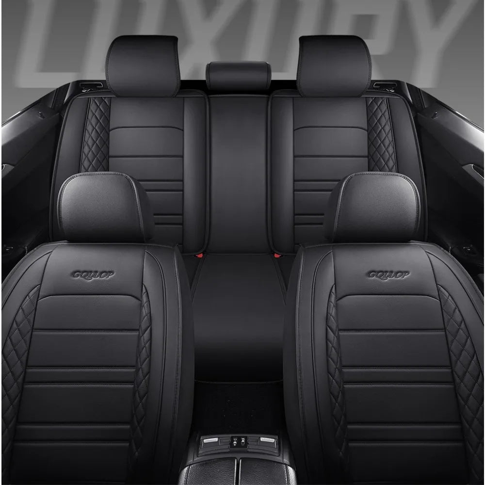 Full Coverage Pu Leather Car Seat Covers for HONDA Civic City CRV CRZ Accord Elysion Fit Jade Jazz Car Accessories