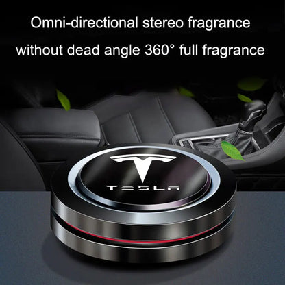 Car Flying Saucer Air Freshener Solid Aroma Perfume Diffuser Auto Perfume Aromatherapy for Tesla model 3 Y X S Accessories