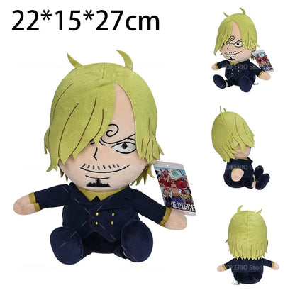 New Original One Piece Plush Luffy Chopper 30cm Cute Face Tony Tony Chopper Stuffed Anime Doll Toy Birthday Gift