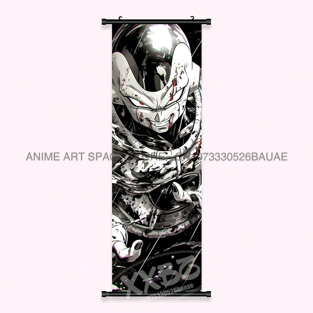 Dragon Ball Anime Wall Artwork Canvas Mural Scrolls Pictures Anime Character Son Goku Hanging Painting Poster Home Decoration