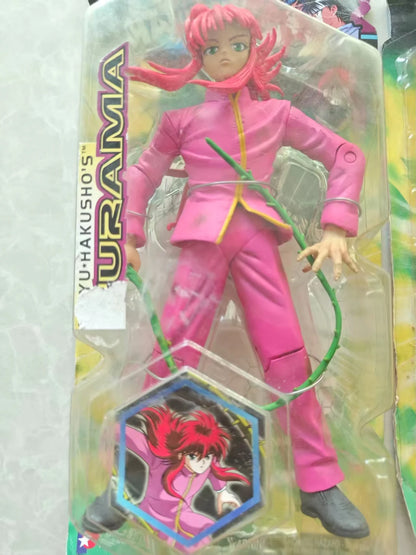 Yu Yu Hakusho Kurama and Hiei 2003 Action Figure Jakks Pacific With Whip  Rare Collector’s Figure The box is slightly yellowed