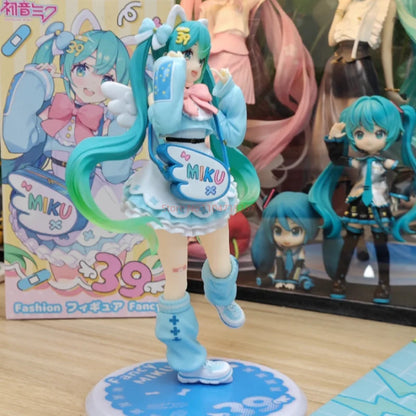 Genuine Original In Stock Taito Fancy Ver Hatsune Miku Fashion Figure Anime Action Figure Model Collection Figurine Toys Gifts