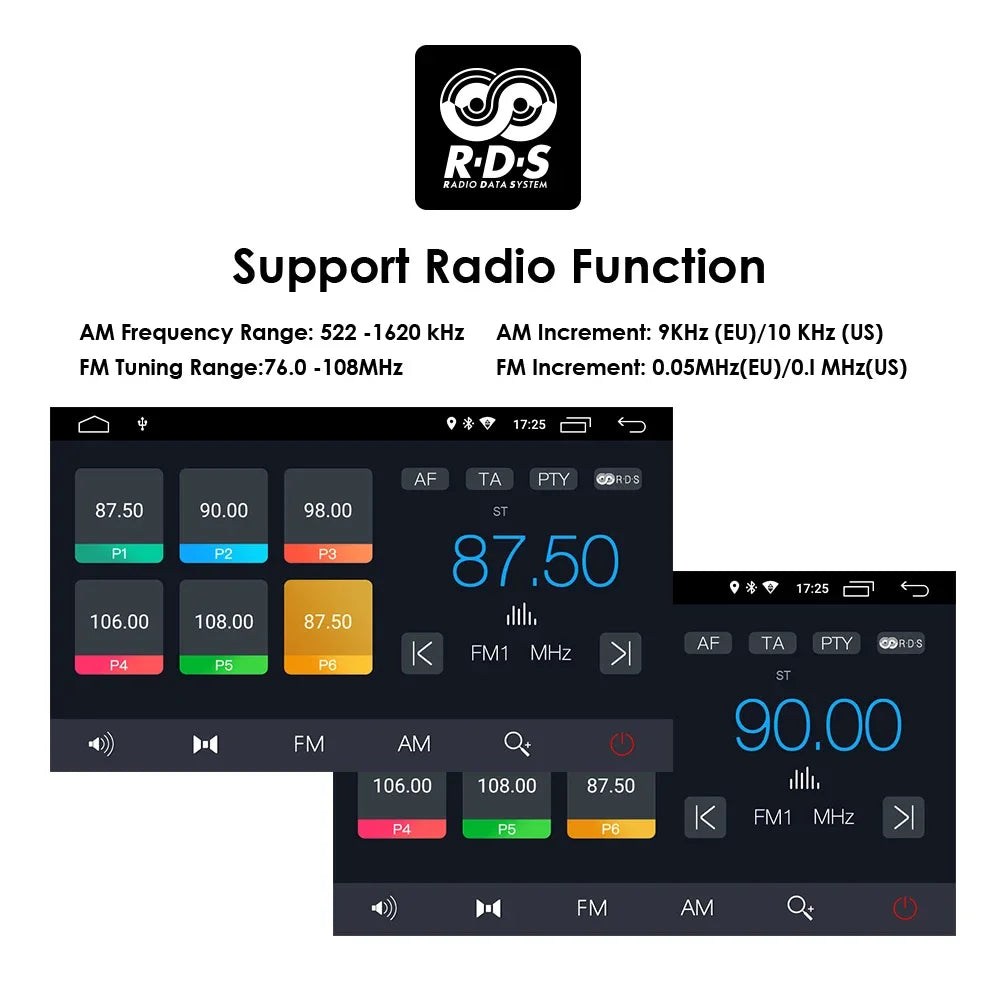 Android 16 QLED Car Radio For Mitsubishi Pajero 4 V80 V90 2006-2024 Autoradio Multimedia Player GPS For Carplay Android Auto bt